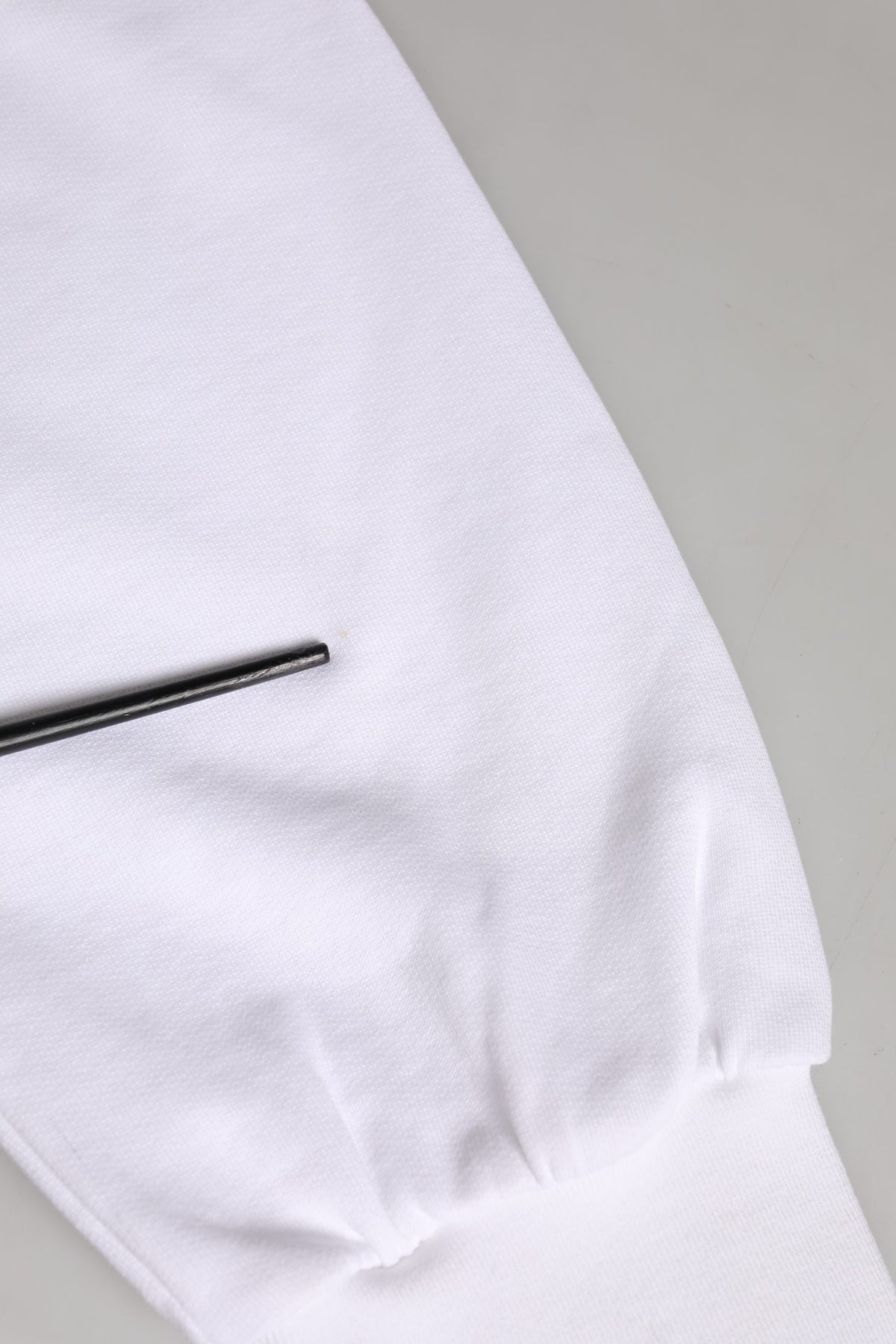 White Cotton DG Crew Neck Sweatshirt Sweater