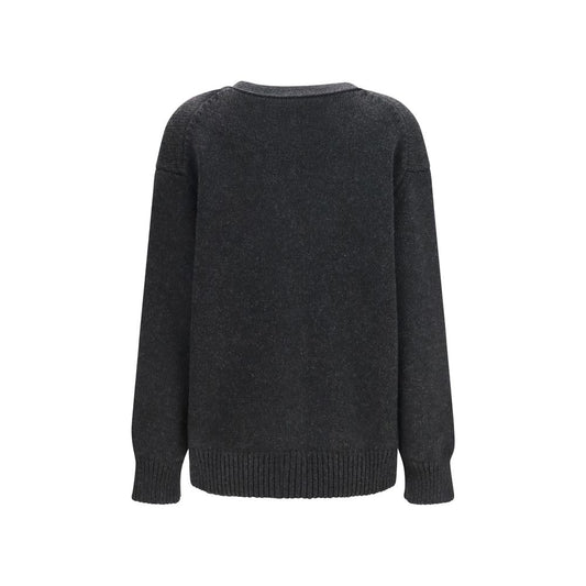 Gray Cashmere Cardigan