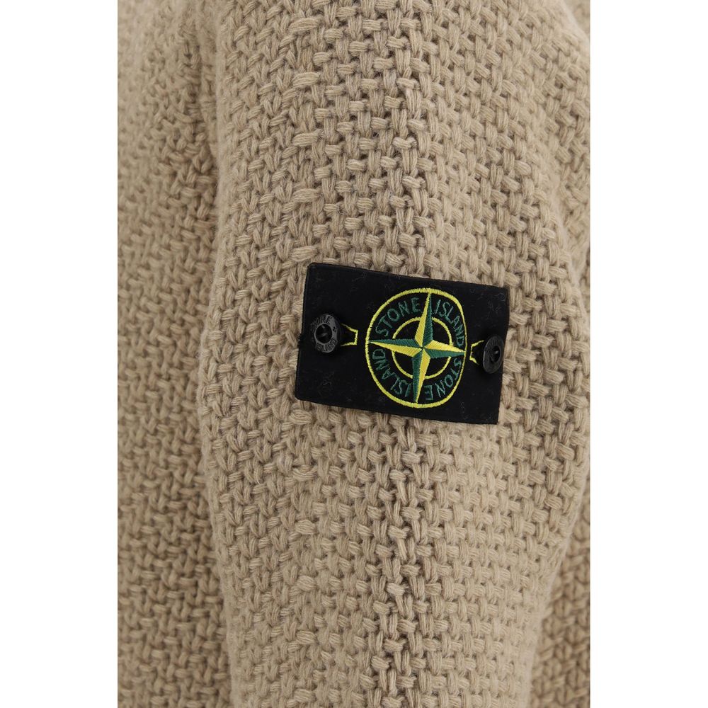 Beige Wool Oves Aries Sweatshirt