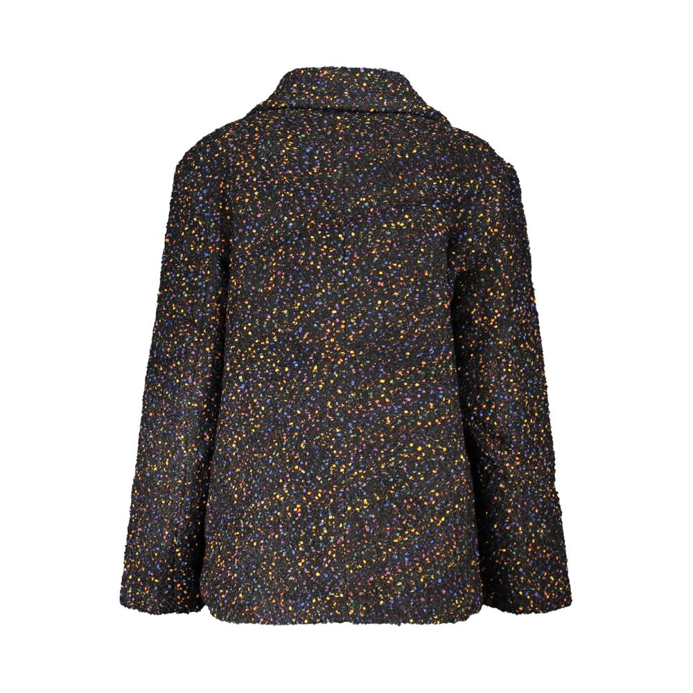 Black Polyester Women's Jacket