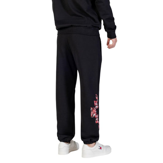 Black Cotton Joggers (Workout Pants)