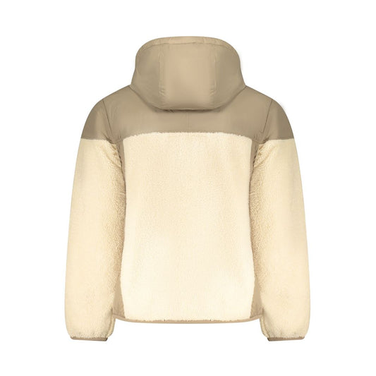 Beige Polyamide Men Jacket