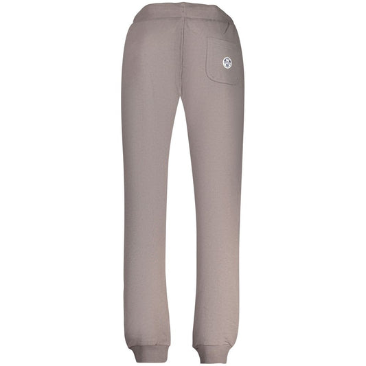 Gray Cotton Men's Trousers