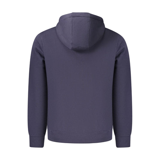 Blue Cotton Men's Sweatshirt