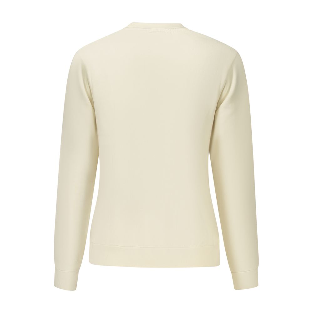 White Cotton Women's Sweatshirt