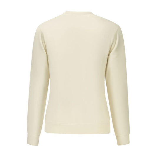 White Cotton Women's Sweatshirt
