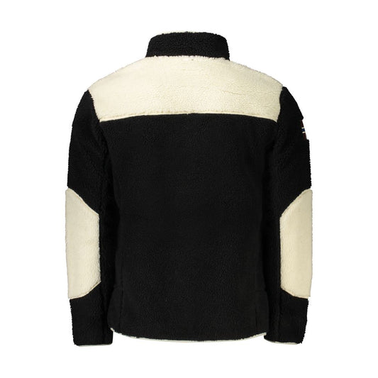 Black Poliammide Mens Jacket