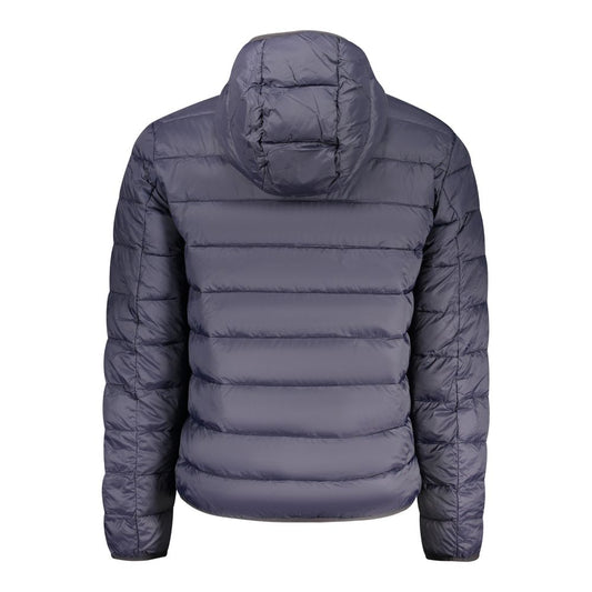 Blue Poliammide Mens Jacket