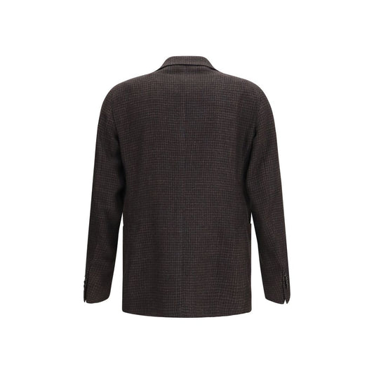 Brown Wool Oves Aries Blazer