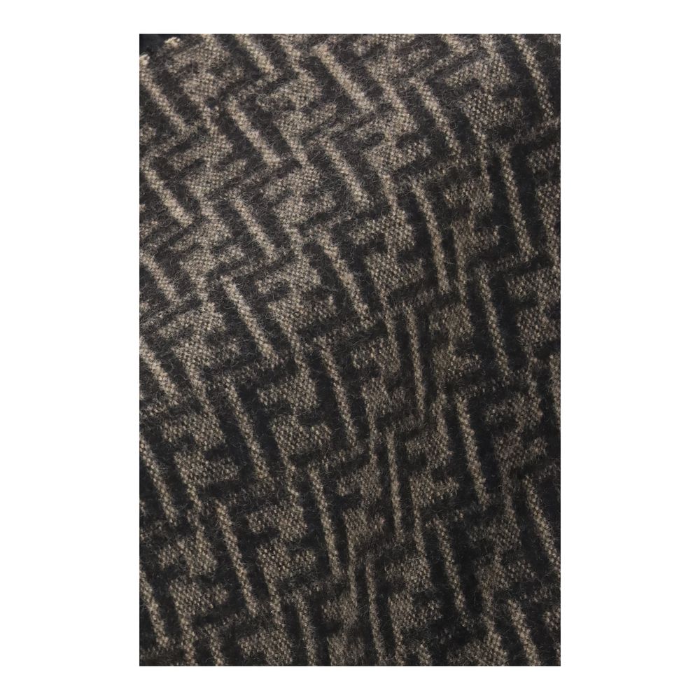 Black Wool Oves Aries Scarf