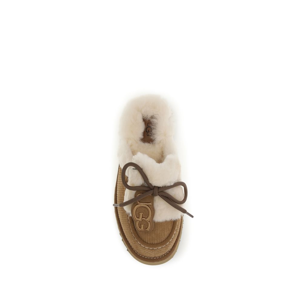 Brown Suede Leather Slippers