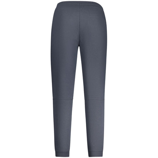 Blue Cotton Men's Trouser