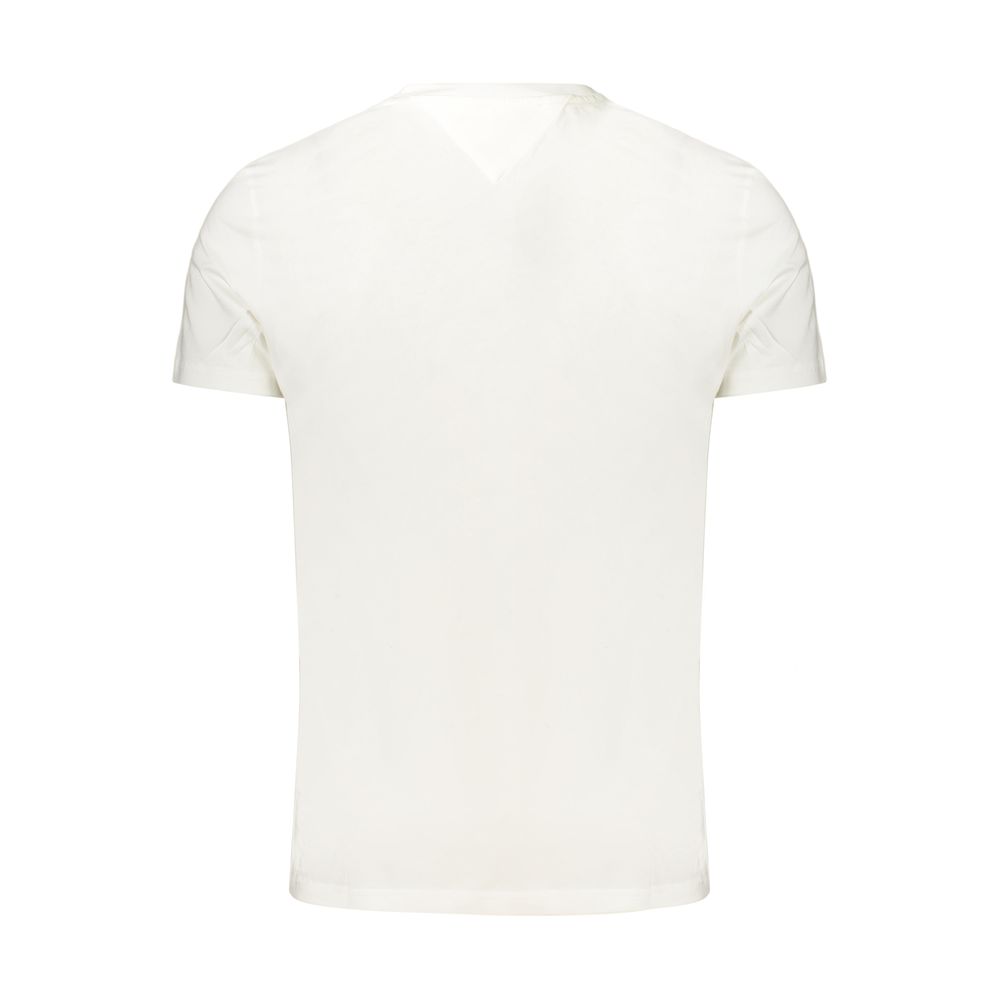 White Cotton Men's T-Shirt