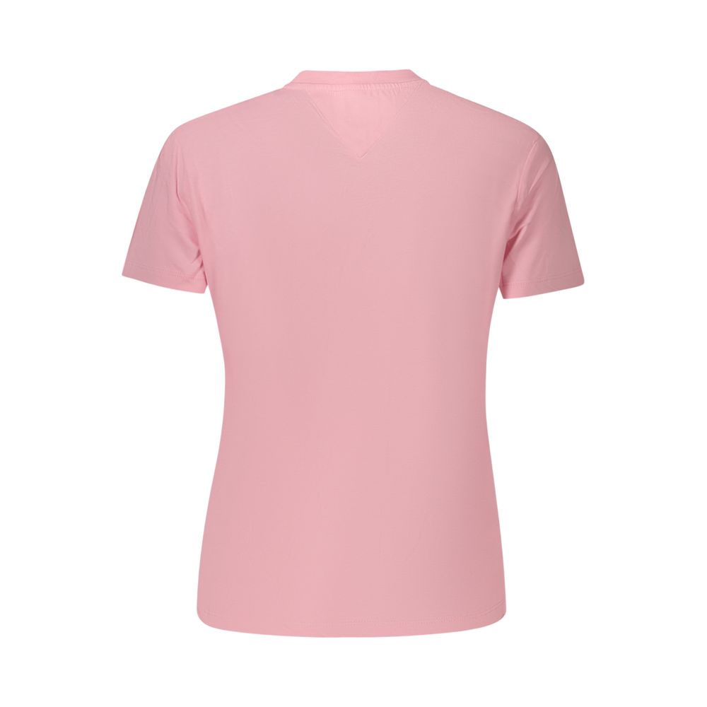 Pink Cotton Women's T-Shirt