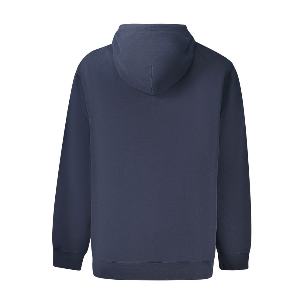 Blue Cotton Men's Sweatshirt