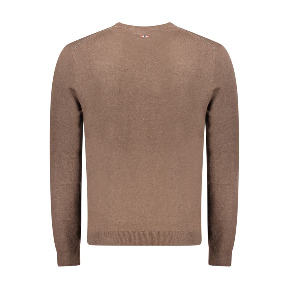 Brown Wool Sweatshirt