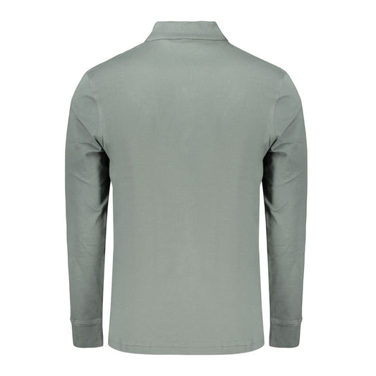 Green Cotton Men's Polo Shirt