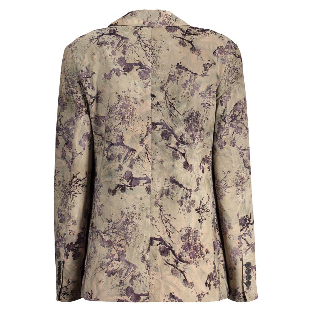 Green Polyester Women's Jacket