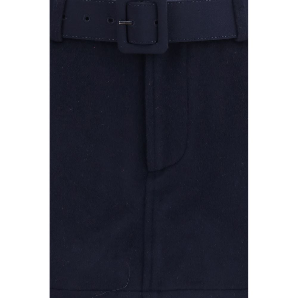 Blue Wool Oves Aries Bermuda Shorts