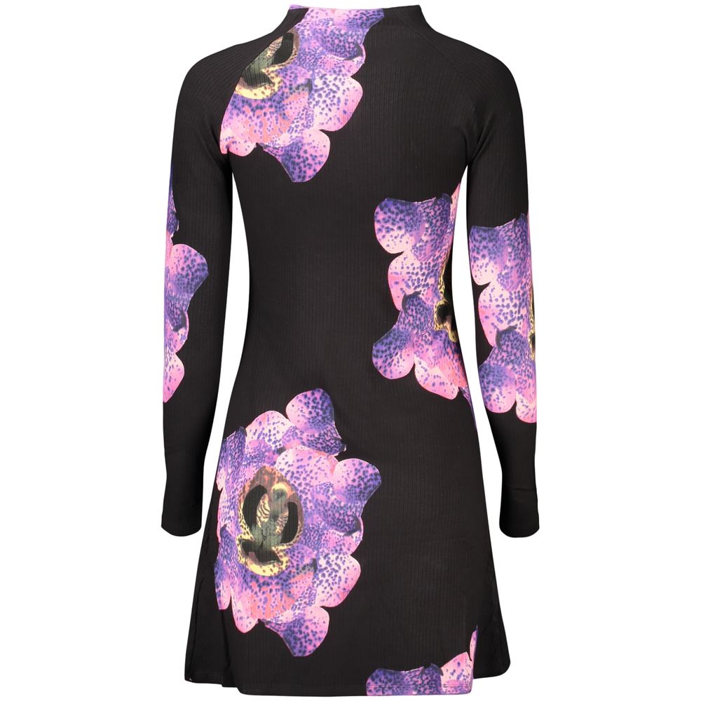 Black Viscose Women's Dress