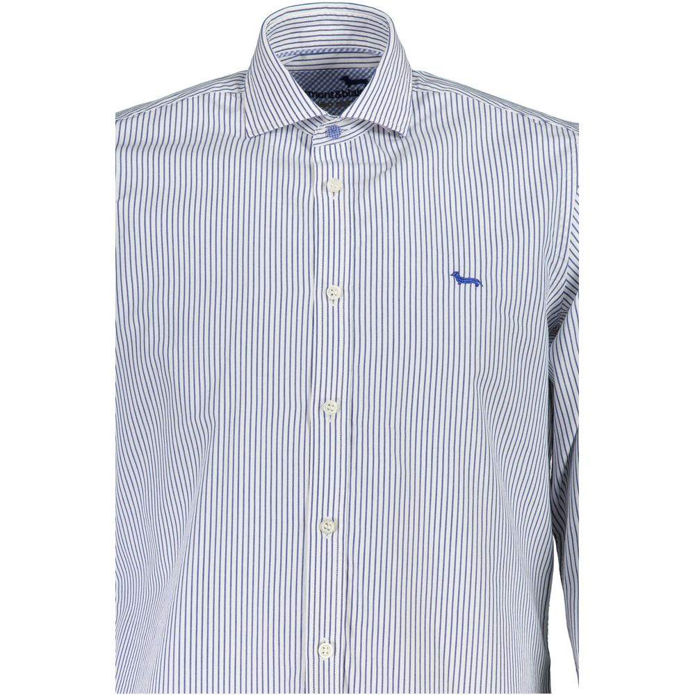 White Cotton Men's Shirt