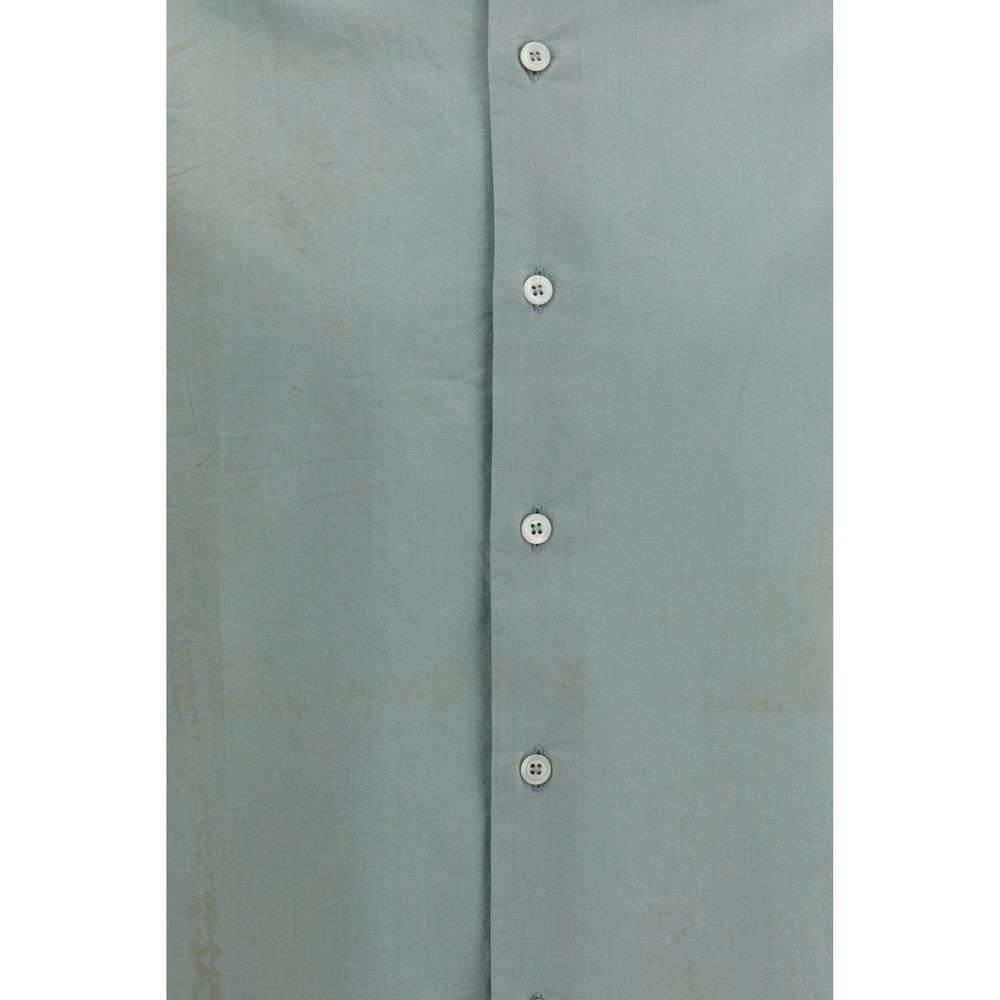 Bicolor Cotton Dress Shirt