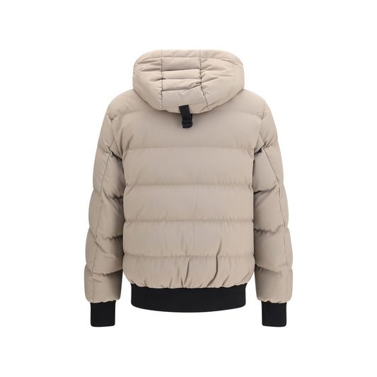 Beige Nylon Shell Jacket