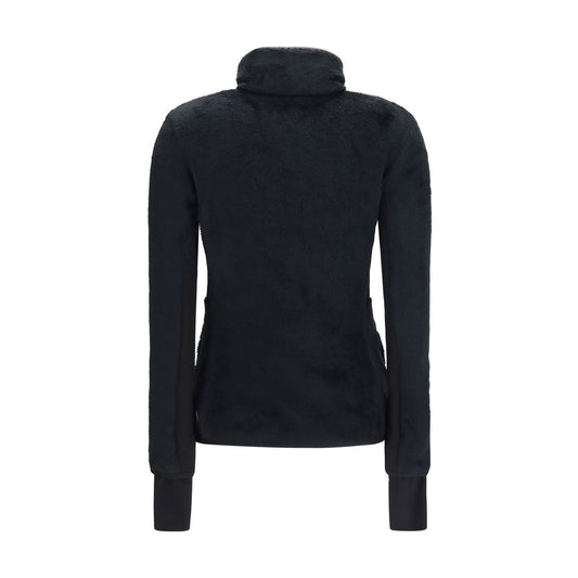 Black Polyester Sweatshirt
