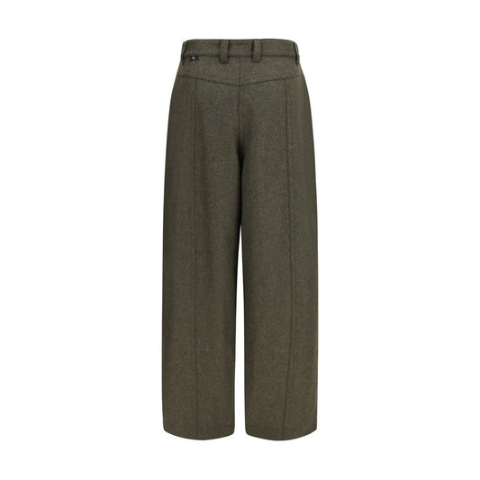 Bicolor Wool Oves Aries Casual Pants