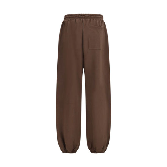 Brown Cotton Joggers (Workout Pants)