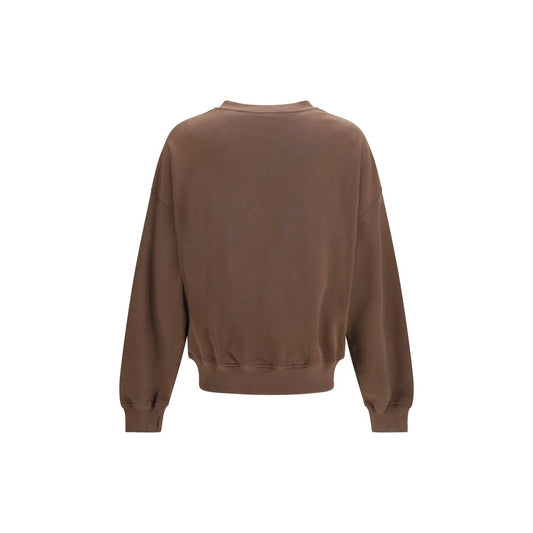 Brown Cotton Sweatshirt