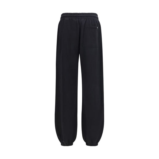 Black Cotton Joggers (Workout Pants)