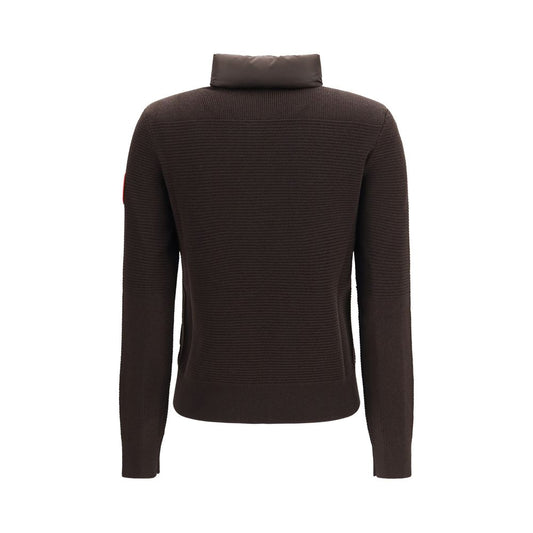 Brown Wool Oves Aries Full-Length Jacket