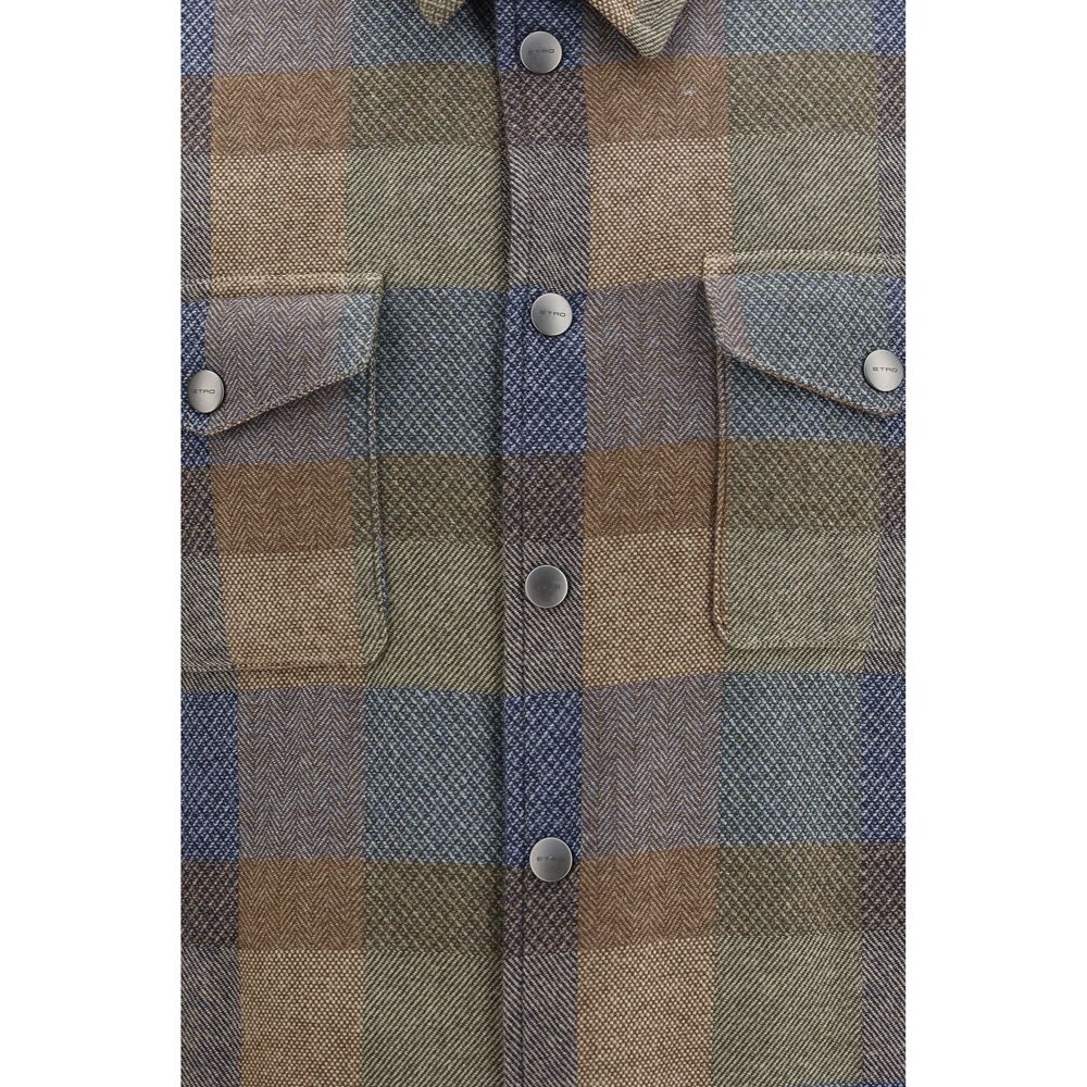 Multicolor Wool Oves Aries Shirt