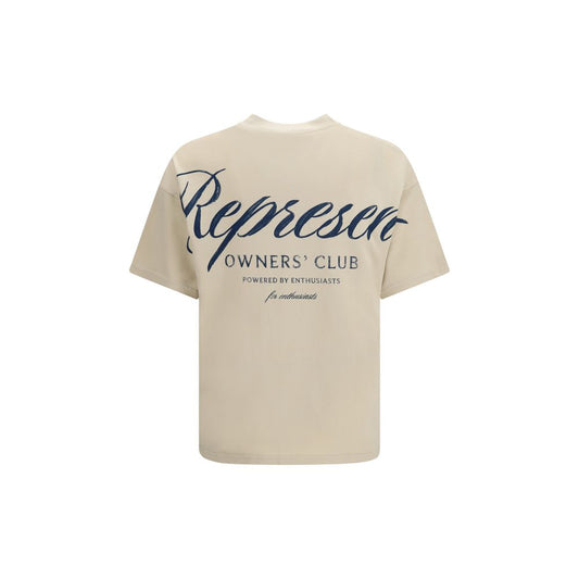 Beige Cotton T-Shirt
