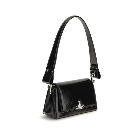 Black Calf Leather Bos Taurus Shoulder Bag