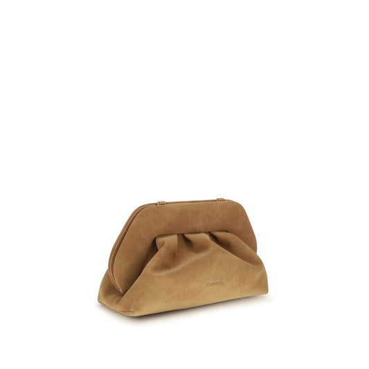 Beige Nubuc Leather Handbag
