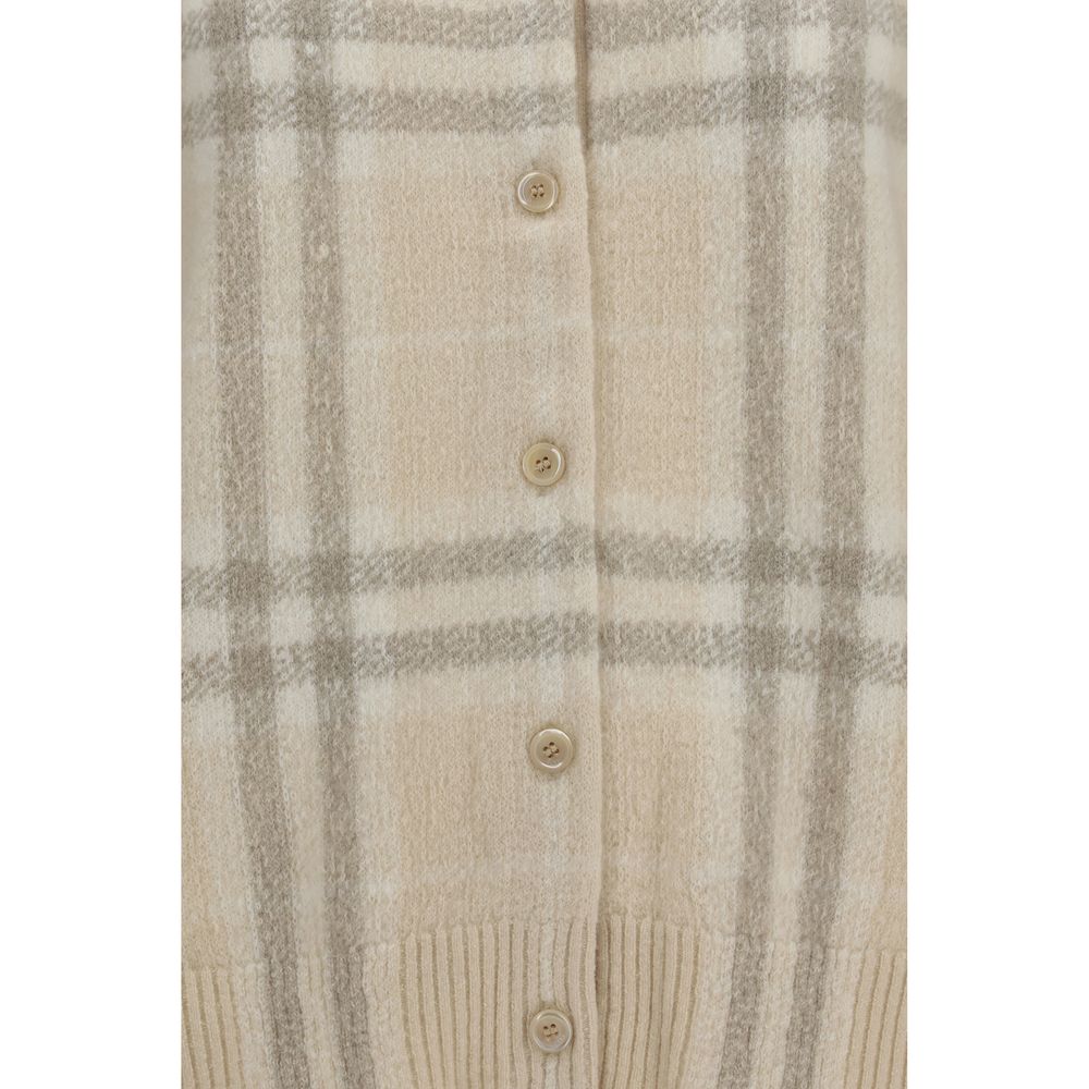 Beige Cashmere Cardigan