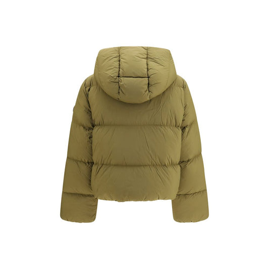 Bicolor Nylon Full-Length Jacket