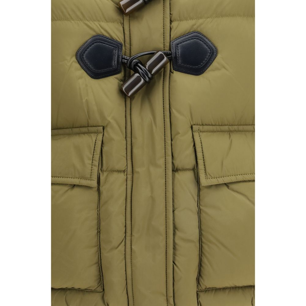 Bicolor Nylon Full-Length Jacket