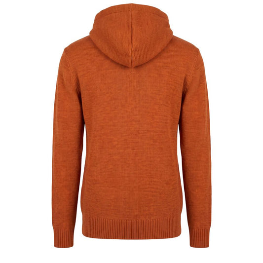 Orange Wool Men's Sweater