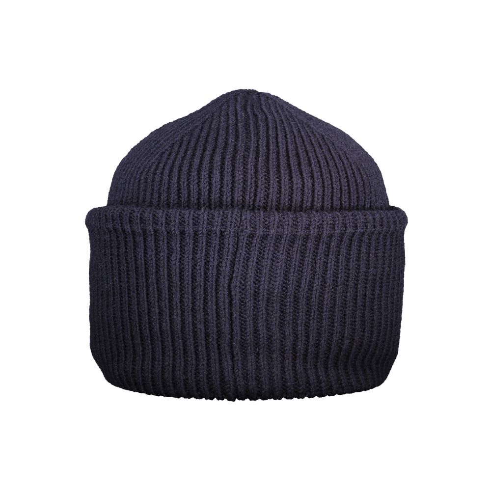 Blue Wool Mens Cap