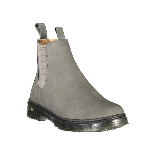 Grey Polyurethane Men's Boot