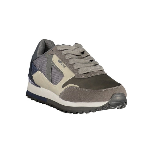 Gray Polyurethane Men's Sneaker