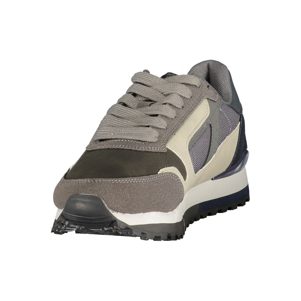 Gray Polyurethane Men's Sneaker