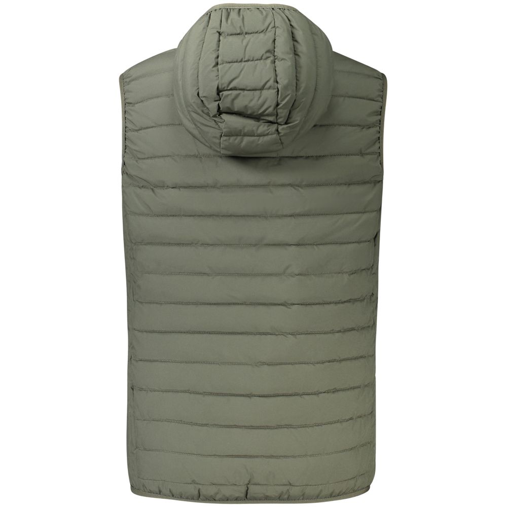 Green Polyester Men's Jacket