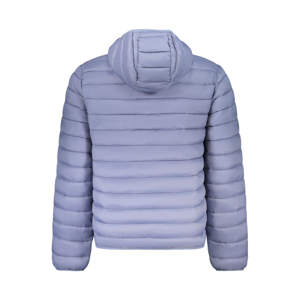 Blue Polyamide Men's Jacket