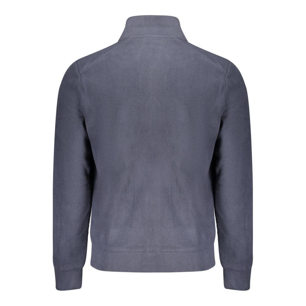 Blue Polyester Men's Sweatshirt