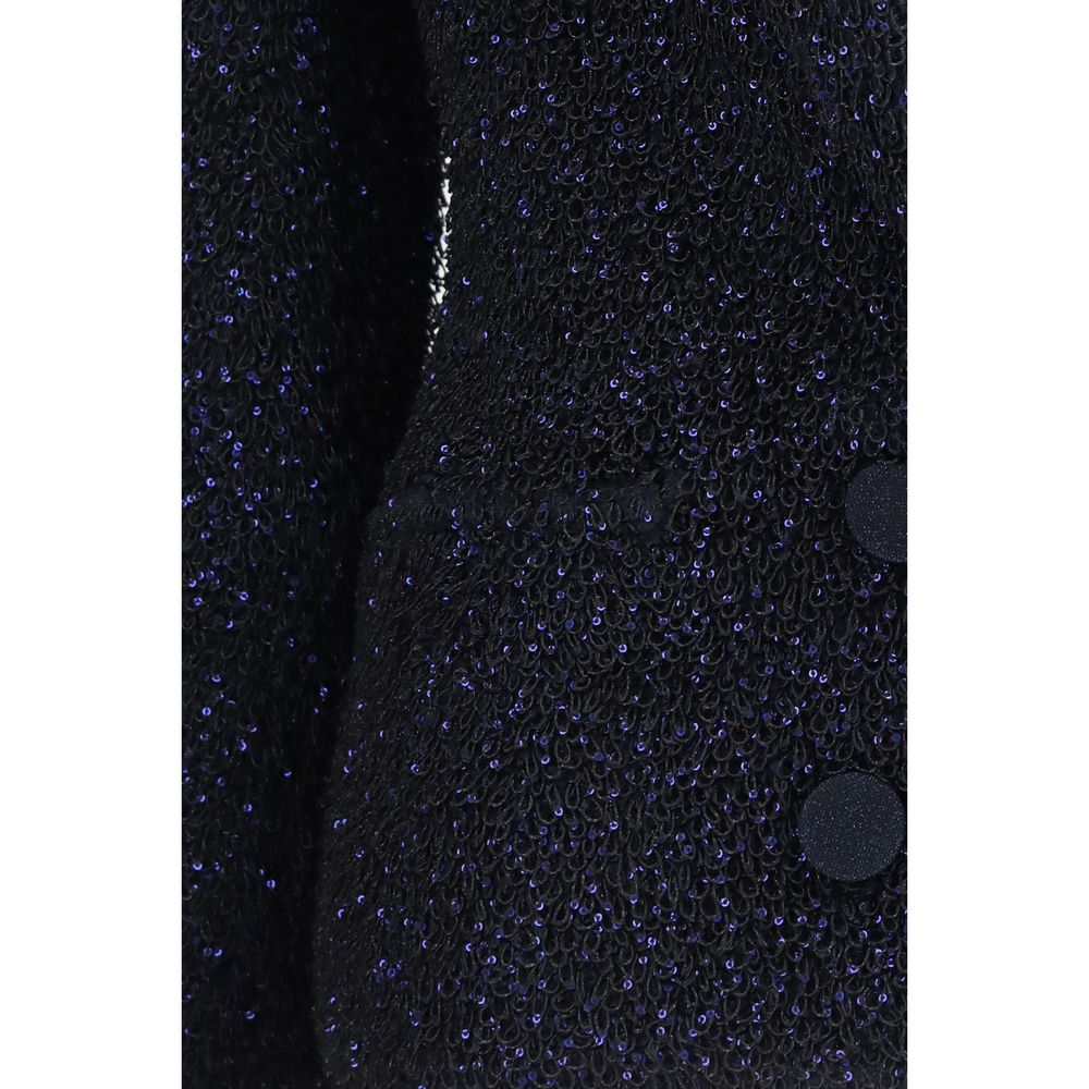 Blue Polyamide Blazer
