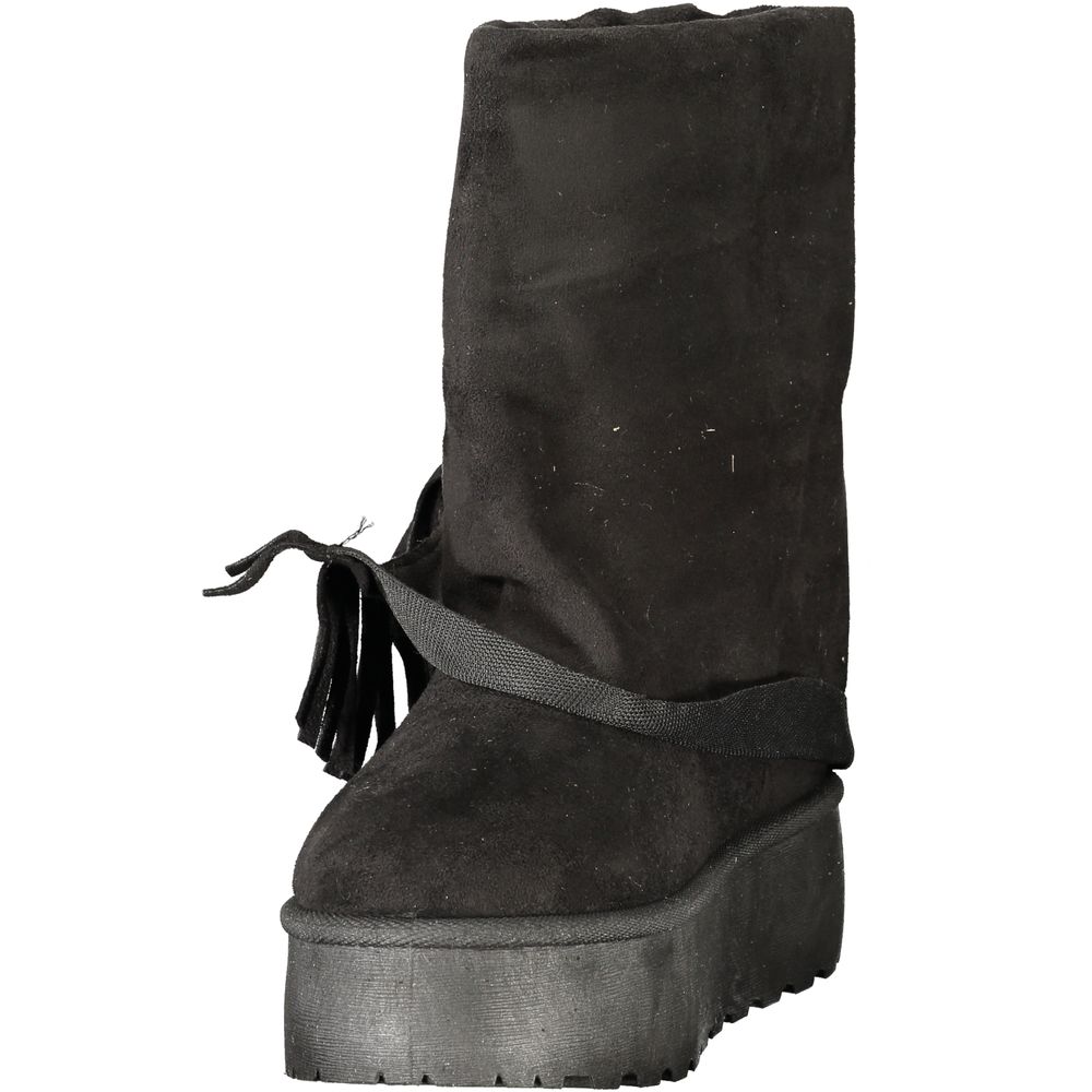 Nero Polyurethane Womens Boot
